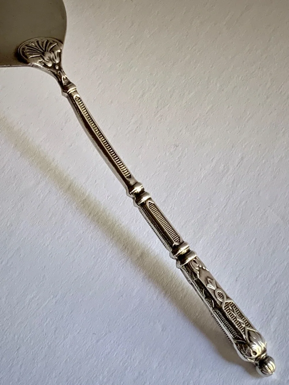 Antique French Silverplate Pastry Server | Chambly Tea Service Hostess Piece